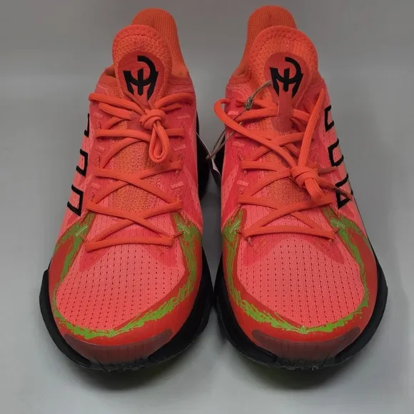 Adidas Mens Mahomes 1 Impact FLX Football Shoes IF4806 Solar Orange Size 9.5 New