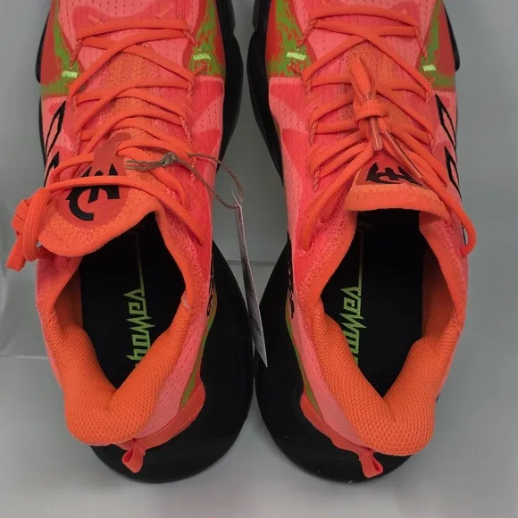 Adidas Mens Mahomes 1 Impact FLX Football Shoes IF4806 Solar Orange Size 9.5 New
