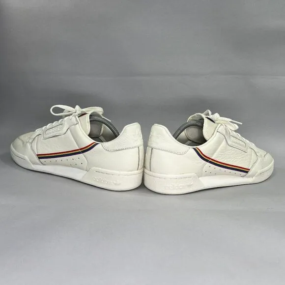 Adidas Men's Size 13 Continental 80 Pride Love Unites Leather Sneakers