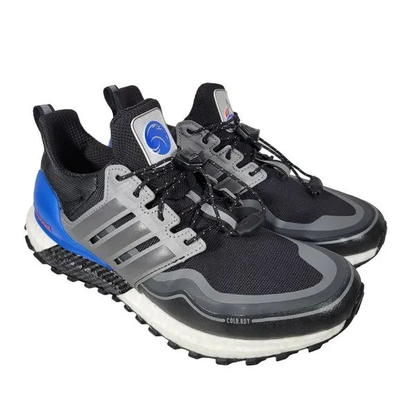 Adidas Men's Size 7 Ultra Boost C.Rdy DNA Shoes Black/Grey/Blue‎ Black/Gray/Blue