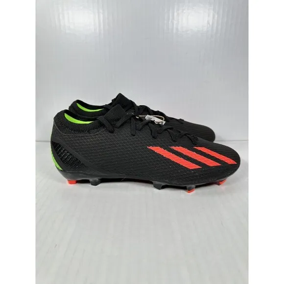 Adidas Men’s Size 7.5 Soccer Cleats X Speedportal.3 FG ID4922 Black Sol Red NEW