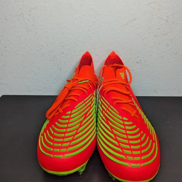 Adidas Mens Size 8.5 Women's 9.5 Predator Edge.1 SG GW1016 Soccer Cleats Shoes