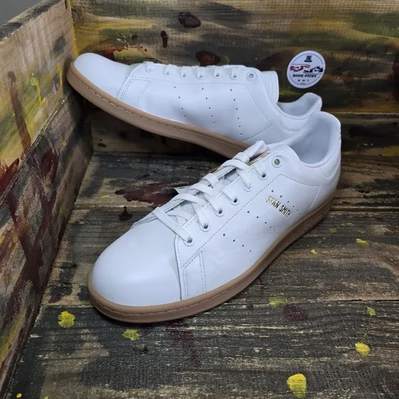 Adidas Men's Stan Smith 'Soccer Influence Pack - White Gum' ID1342 sz 10,10.5