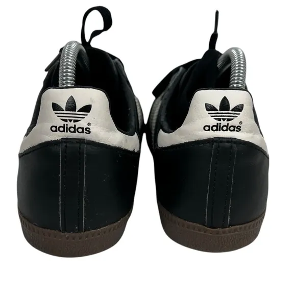 Adidas Mens US 7 Shoes Samba G00844 Black White Athletic Sneakers Soccer Futbol