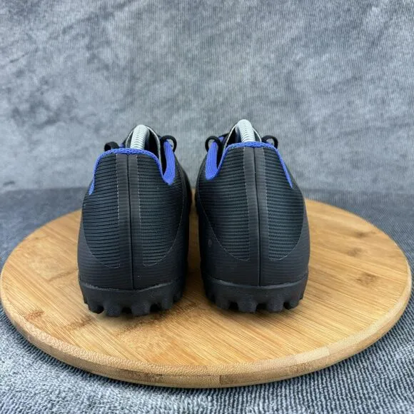 Adidas Mens X Speedflow4 Size 11 Shoes Black Blue Soccer Boots Sneakers FY3333