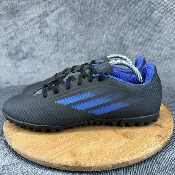 Adidas Mens X Speedflow4 Size 11 Shoes Black Blue Soccer Boots Sneakers FY3333