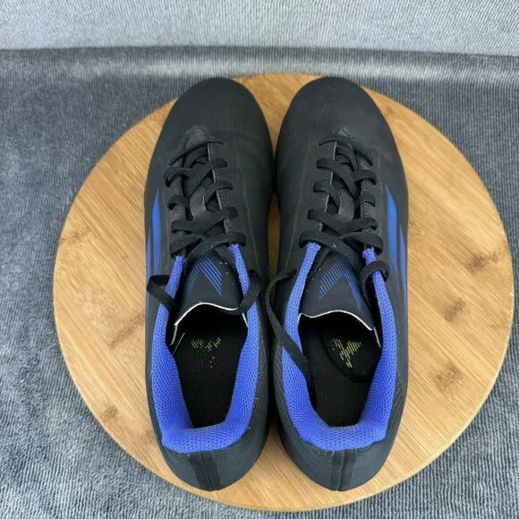 Adidas Mens X Speedflow4 Size 11 Shoes Black Blue Soccer Boots Sneakers FY3333