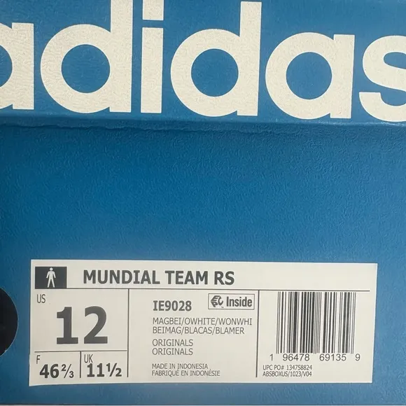 Adidas Mundial Team RS Shoes Magic Beige IE9028 Soccer Men’s Sz 12