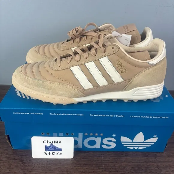 Adidas Mundial Team RS Shoes Magic Beige IE9028 Soccer Men’s Sz 12