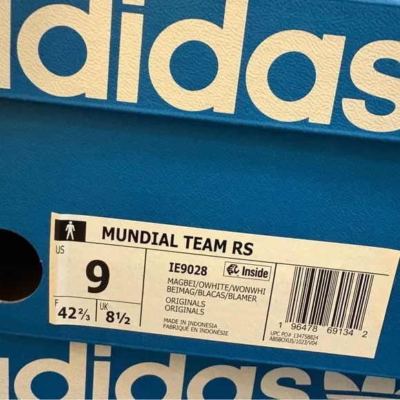 Adidas Mundial Team RS Shoes Magic Beige IE9028 Soccer Men’s Sz