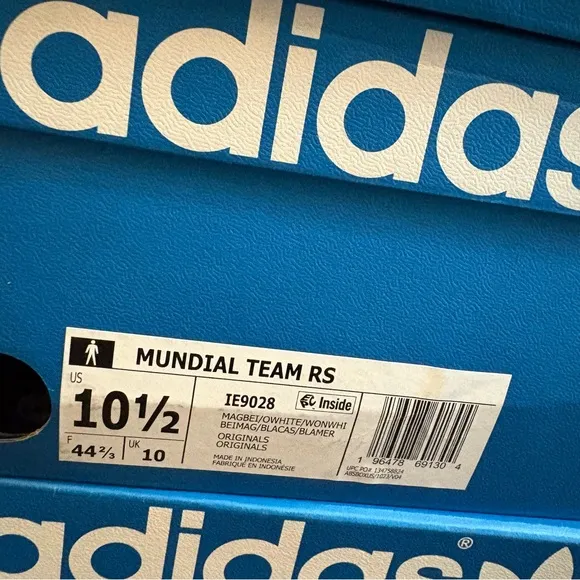 Adidas Mundial Team RS Shoes Magic Beige IE9028 Soccer Men’s Sz