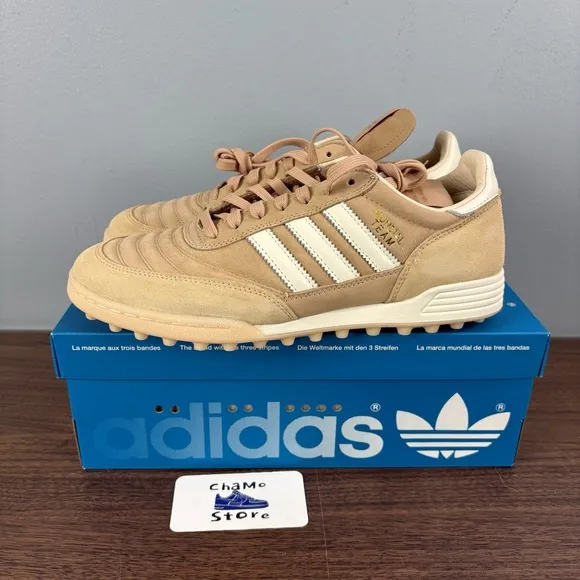 Adidas Mundial Team RS Shoes Magic Beige IE9028 Soccer Men’s Sz