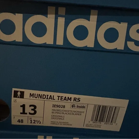 Adidas Mundial Team RS Shoes Magic Beige IE9028 Soccer Men’s Sz