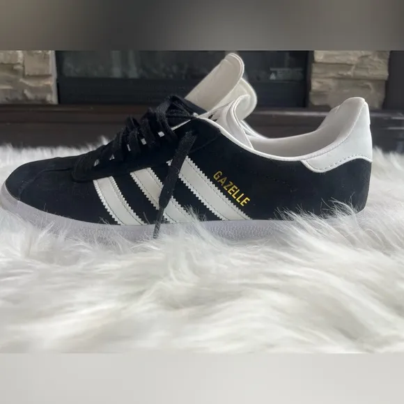 Adidas Originals Gazelle Black White BB5476 Men's Size 9