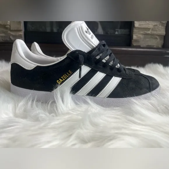 Adidas Originals Gazelle Black White BB5476 Men's Size 9