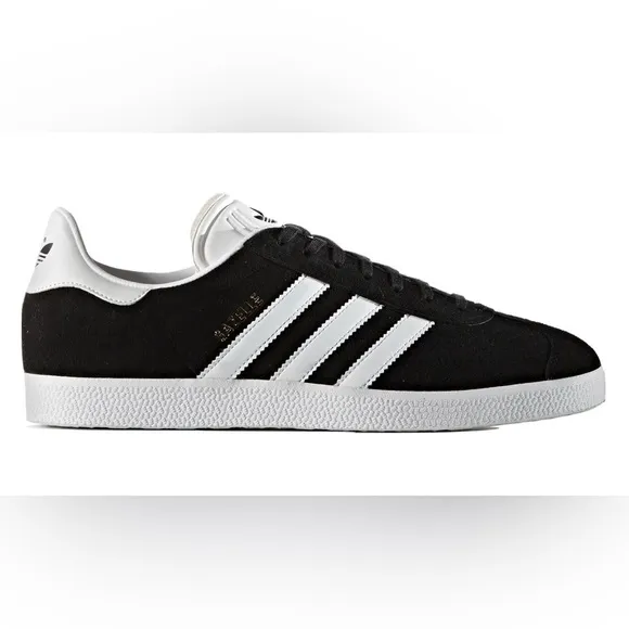 Adidas Originals Gazelle Black White BB5476 Men's Size 9
