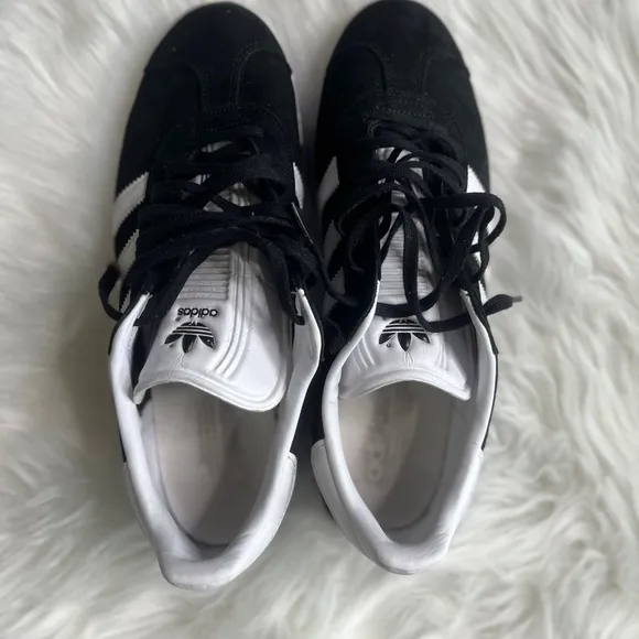 Adidas Originals Gazelle Black White BB5476 Men's Size 9