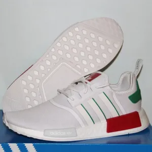 Adidas Originals NMD_R1 Mexico Shoes Mens 11.5 White Red Green NMD