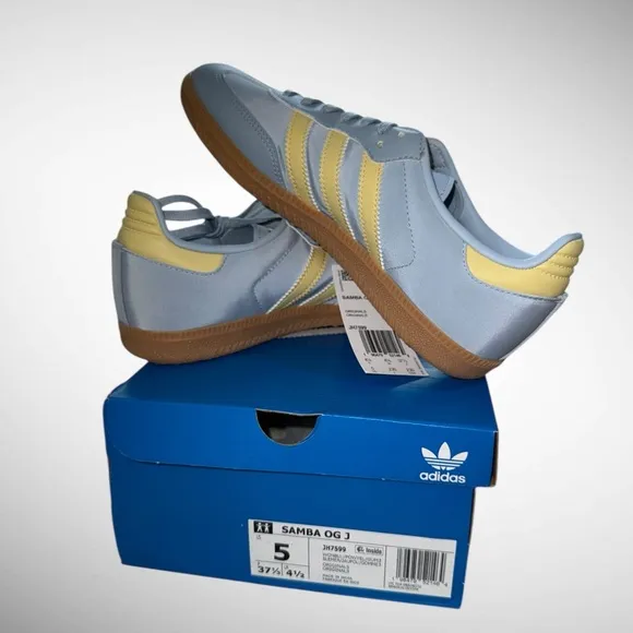 adidas Originals SAMBA OG J lowTOP Sneakers Size US 5 UK 4 1/2 Euro 37.5 NEW