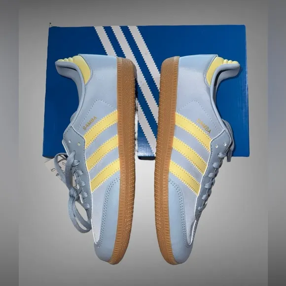 adidas Originals SAMBA OG J lowTOP Sneakers Size US 5 UK 4 1/2 Euro 37.5 NEW