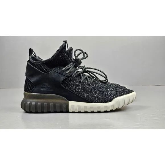 Adidas Originals Tubular X Prime Knit Core Mens 11.‎ Black White Trainer S74933