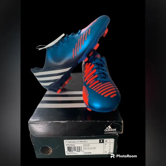 Adidas P Absolado LZ TRX FG Junior Soccer Shoes Size 5 NWT