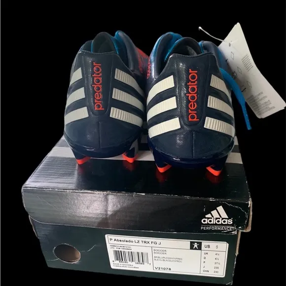Adidas P Absolado LZ TRX FG Junior Soccer Shoes Size 5 NWT