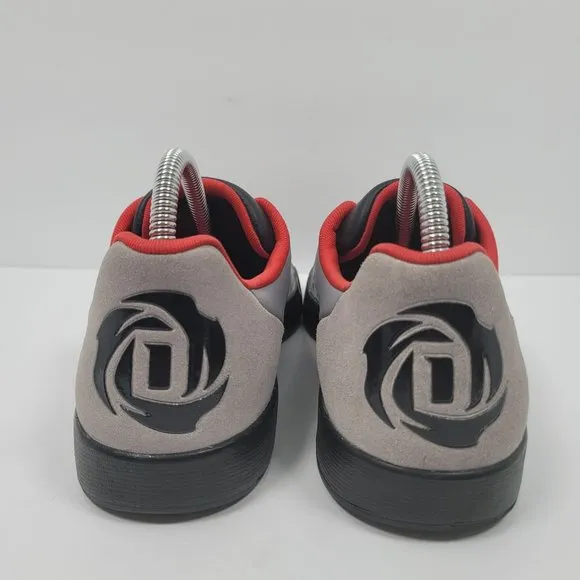 Adidas Performance D Rose Lakeshore Men Gray Red Athletic Shoes C75748 US Size 9