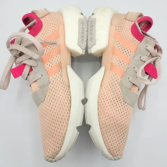 Adidas POD-S3.1 Juniors EE8715 Athletic Shoes Sneakers Pink Peach Big Kids 5.5