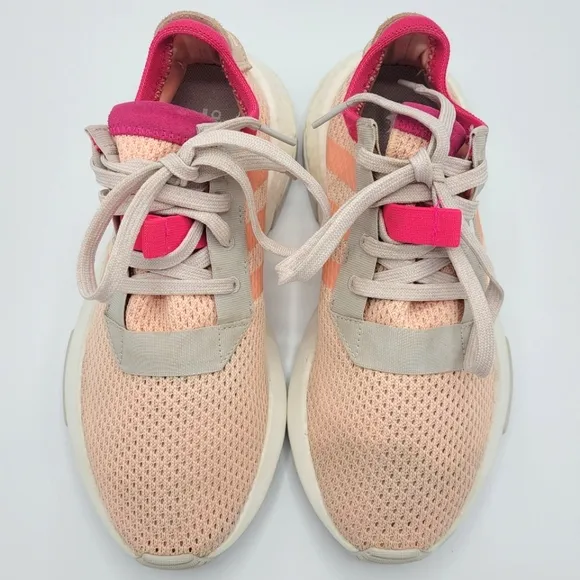 Adidas POD-S3.1 Juniors EE8715 Athletic Shoes Sneakers Pink Peach Big Kids 5.5