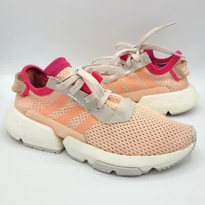 Adidas POD-S3.1 Juniors EE8715 Athletic Shoes Sneakers Pink Peach Big Kids 5.5