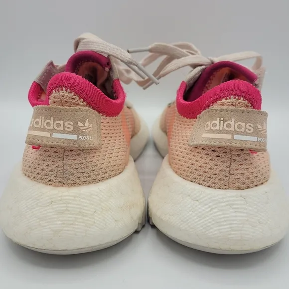 Adidas POD-S3.1 Juniors EE8715 Athletic Shoes Sneakers Pink Peach Big Kids 5.5
