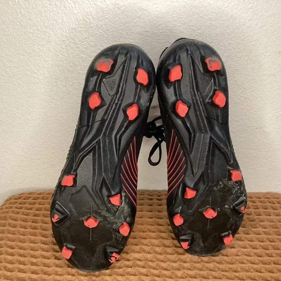 Adidas Predator 19.1 FG Mens Sz 7 Black Red‎ Archetic Pack Soccer Cleats Shoes