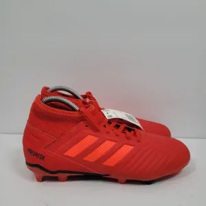 Adidas Predator 19.3 FG J Youth Red Soccer Cleats CM8534 US Size 6 NWT