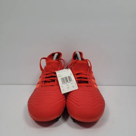 Adidas Predator 19.3 FG J Youth Red Soccer Cleats CM8534 US Size 6 NWT