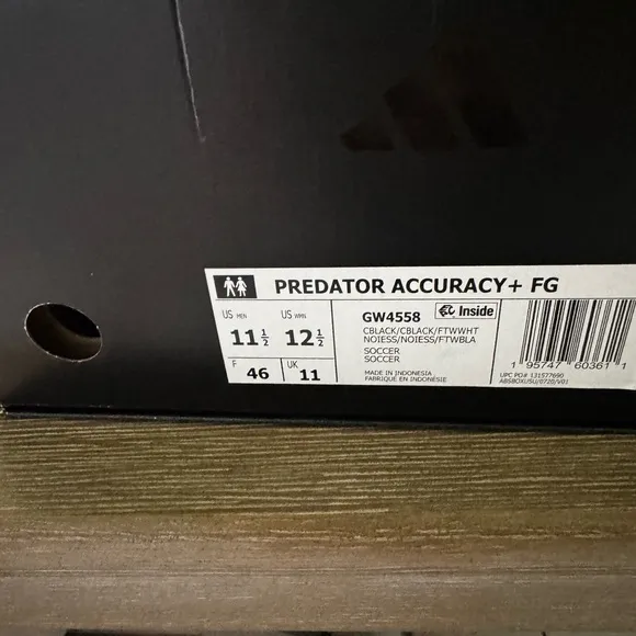 Adidas Predator Accuracy   FG Laceless Design