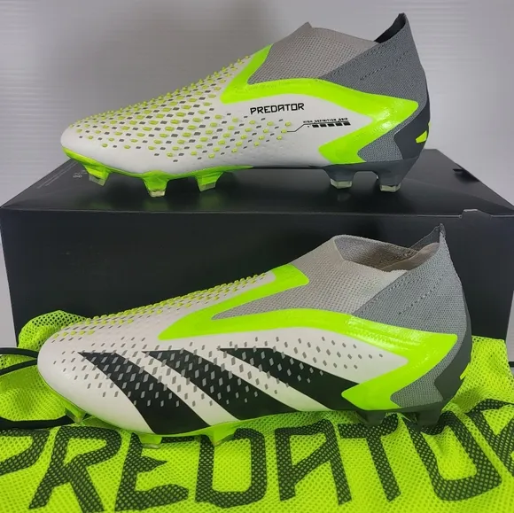 Adidas Predator Accuracy   FG Soccer Cleats Shoes Mens Size GZ2604 Green