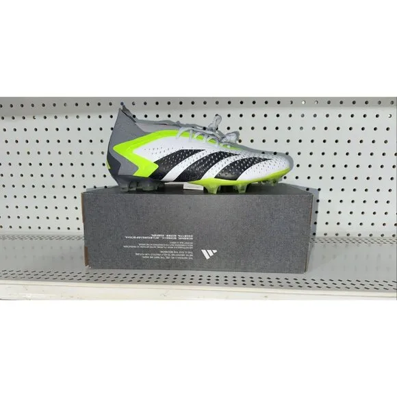 Adidas Predator Accuracy.1 FG Mens Soccer Cleats Size 11.5 White GZ0035