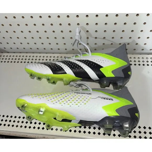Adidas Predator Accuracy.1 FG Mens Soccer Cleats Size 11.5 White GZ0035