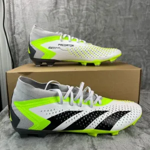 Adidas Predator Accuracy.2 FG Soccer Cleats‎ Shoes White GZ0028 Mens Size 12