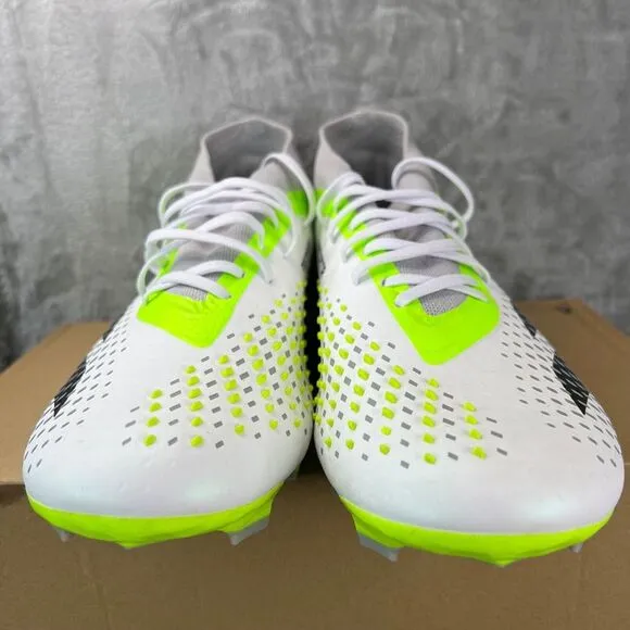 Adidas Predator Accuracy.2 FG Soccer Cleats‎ Shoes White GZ0028 Mens Size 12