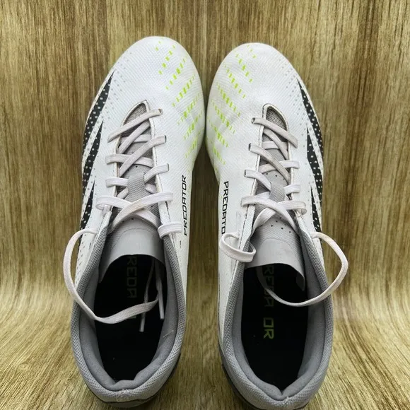 adidas Predator Accuracy.3 FG Men's Size 9 Soccer Cleats White Shoes GZ0014