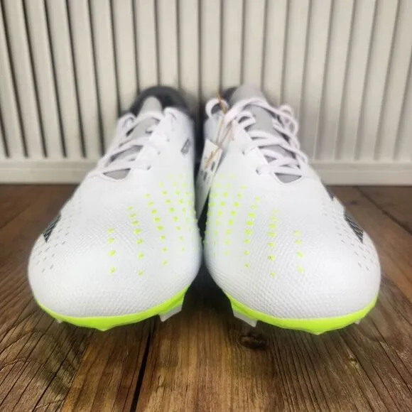 Adidas Predator Accuracy.3 L FG Soccer Cleats Men's 11 White Athletic GZ0014 NEW