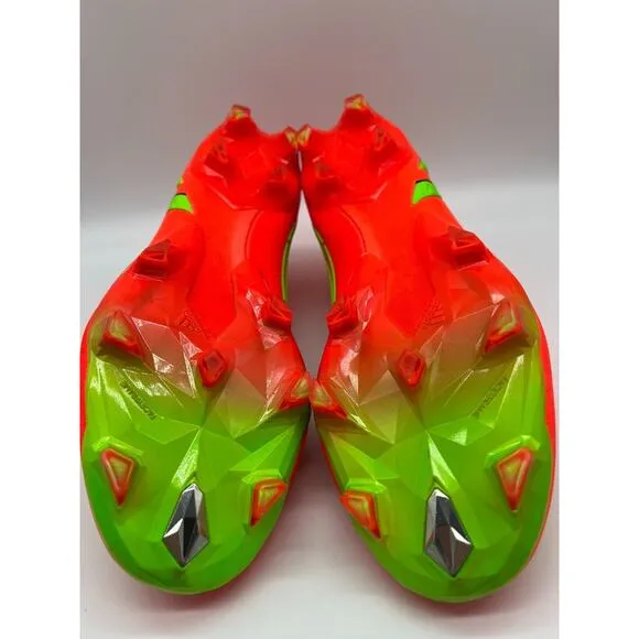 Adidas Predator Edge.1 FG Cleats Men's Soccer Shoes Solar Red GW1029 Size 10 NIB