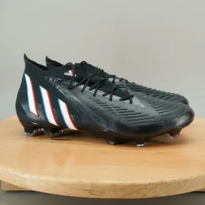 Adidas Predator Edge.1 FG Mens Size 12.5 Soccer Cleats Core Black Firm Ground