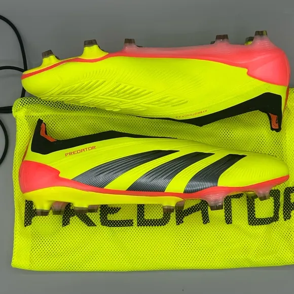 Adidas Predator Elite Laceless FG Men's Football Shoes Soccer  IE2366 NEW