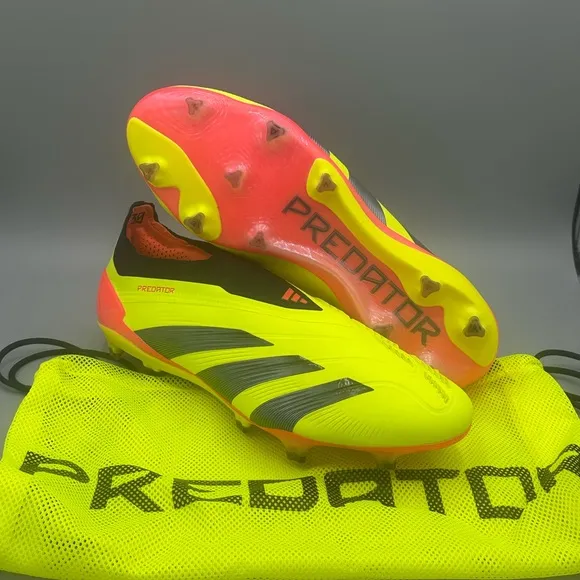 Adidas Predator Elite Laceless FG Men's Football Shoes Soccer  IE2366 NEW