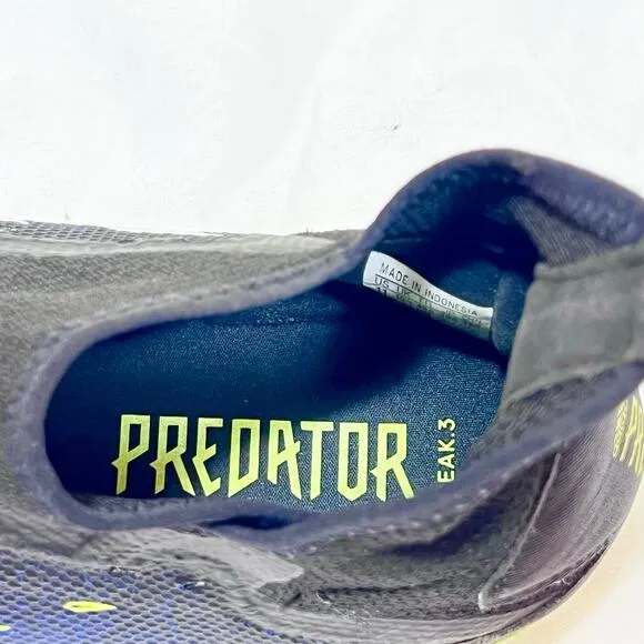 Adidas PREDATOR FREAK.3 FG Boots Core Black FY0610 Men US 11 UK 10.5 EU 45.5