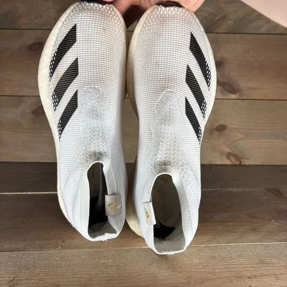 adidas predator mutator 20.1 mens size 11 shoes white athletic soccer sneakers