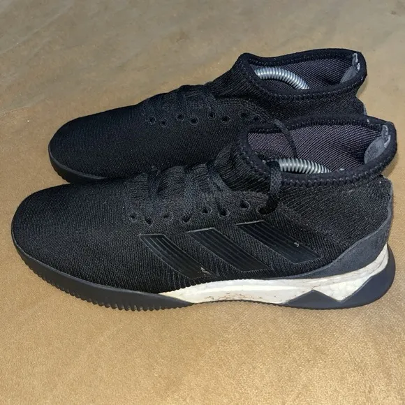 Adidas Predator Tango Boost 18.1 TR Black Knit Shoes Mens Size 9.5 Gym Shoe Run